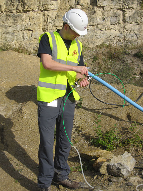 Monitoring of methane in groundwater