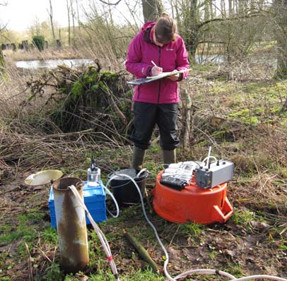 Monitoring of methane in groundwater